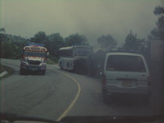 Abgase auf der Panamericana